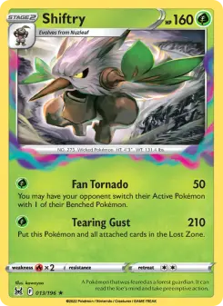 Pokémon-Karte Shiftry 013/196