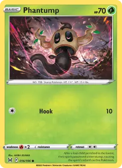 Pokémon-Karte Phantump 016/196