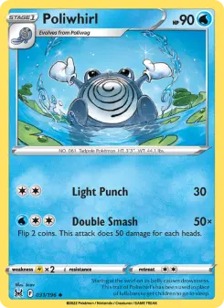 Pokémon-Karte Poliwhirl 031/196