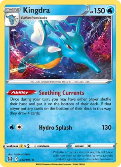 Pokémon-Karte Kingdra 037/196