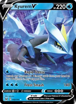 Pokémon-Karte Kyurem V 048/196