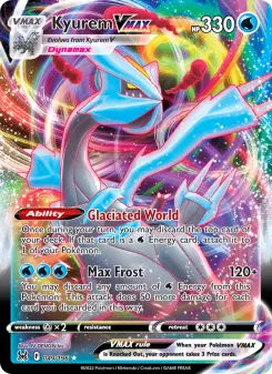 Pokémon-Karte Kyurem VMAX 049/196
