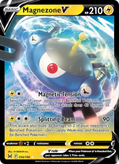 Pokémon-Karte Magnezone V 056/196