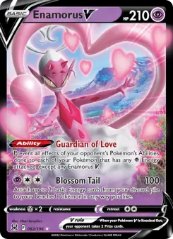 Pokémon-Karte Enamorus V 082/196
