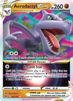 Pokémon-Karte Aerodactyl VSTAR 093/196