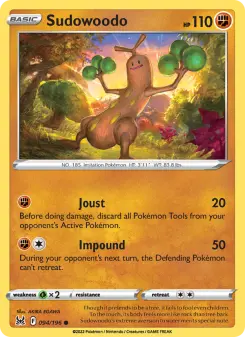 Pokémon-Karte Sudowoodo 094/196