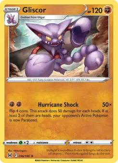 Pokémon-Karte Gliscor 096/196