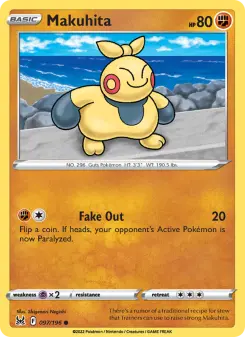 Pokémon-Karte Makuhita 097/196