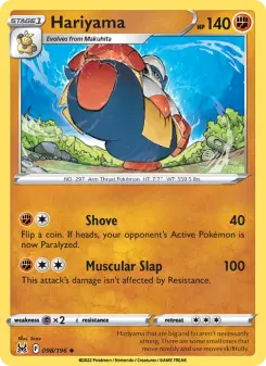 Pokémon-Karte Hariyama 098/196