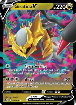 Pokémon-Karte Giratina V 130/196