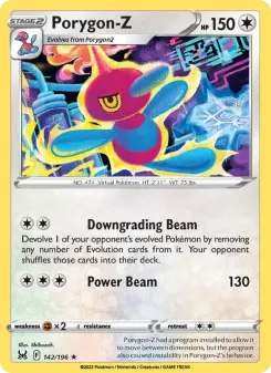 Pokémon-Karte Porygon-Z 142/196