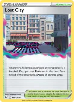 Pokémon-Karte Lost City 161/196