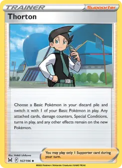 Pokémon-Karte Thorton 167/196