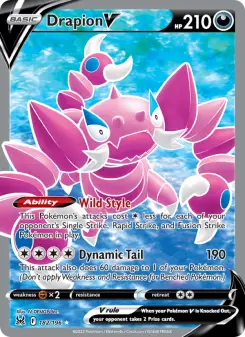 Pokémon-Karte Drapion V 182/196