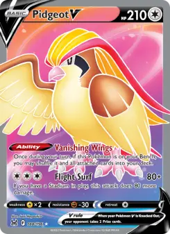 Pokémon-Karte Pidgeot V 188/196