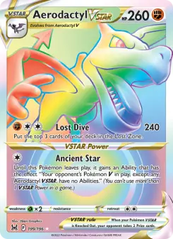 Pokémon-Karte Aerodactyl VSTAR 199/196