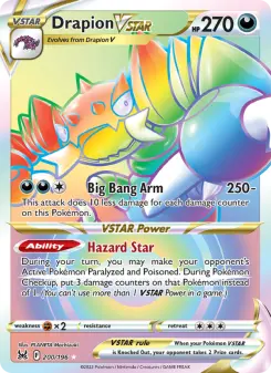Pokémon-Karte Drapion VSTAR 200/196