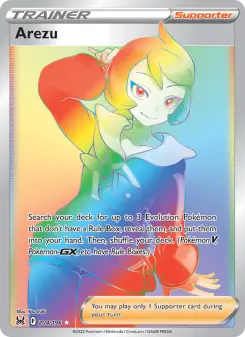 Pokémon-Karte Arezu 204/196