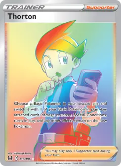 Pokémon-Karte Thorton 210/196