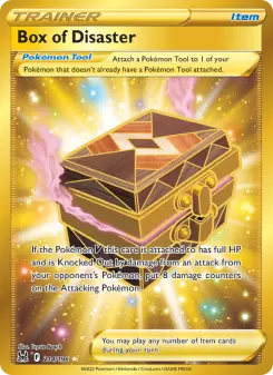 Pokémon-Karte Box of Disaster 214/196