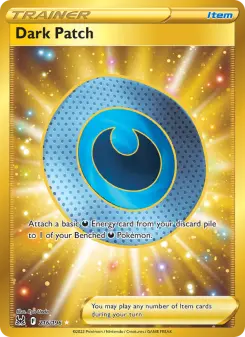 Pokémon-Karte Dark Patch 216/196