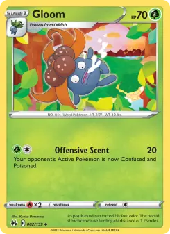 Pokémon-Karte Gloom 002/159