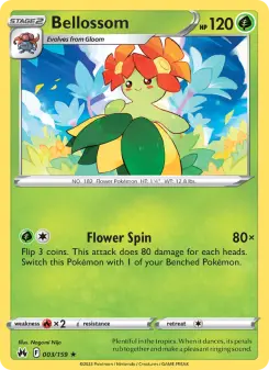 Pokémon-Karte Bellossom 003/159