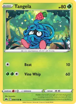 Pokémon-Karte Tangela 004/159