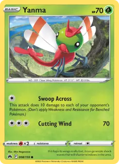 Pokémon-Karte Yanma 008/159