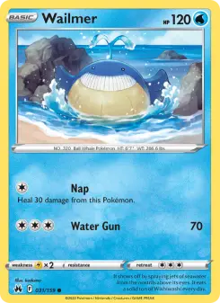 Pokémon-Karte Wailmer 031/159