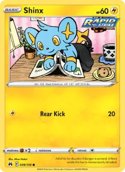 Pokémon-Karte Shinx 039/159