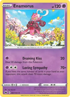 Pokémon-Karte Enamorus 067/159