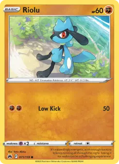 Pokémon-Karte Riolu 071/159