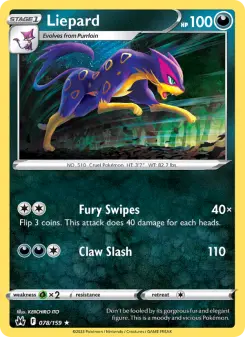 Pokémon-Karte Liepard 078/159