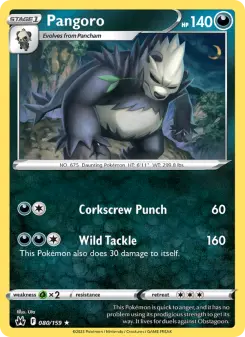 Pokémon-Karte Pangoro 080/159