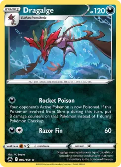 Pokémon-Karte Dragalge 082/159
