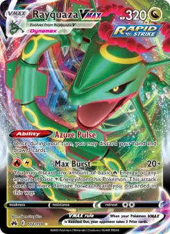 Pokémon-Karte Rayquaza VMAX 102/159