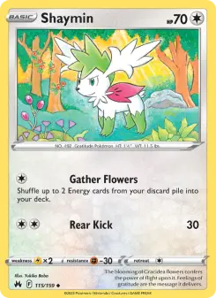 Pokémon-Karte Shaymin 115/159