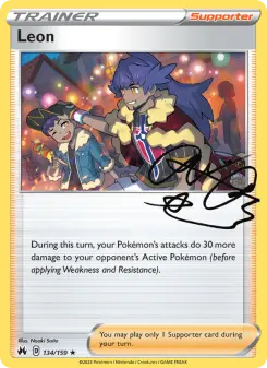 Pokémon-Karte Leon 134/159