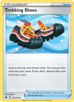Pokémon-Karte Trekking Shoes 145/159