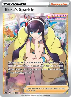 Pokémon-Karte Elesa's Sparkle 147/159
