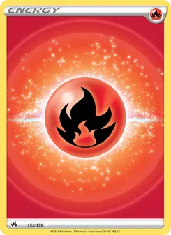 Pokémon-Karte Fire Energy 153/159