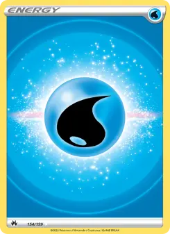 Pokémon-Karte Water Energy 154/159