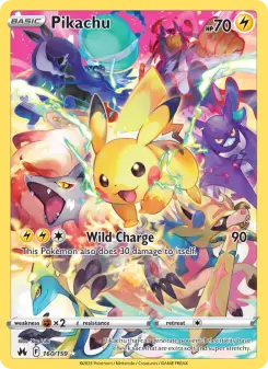 Pokémon-Karte Pikachu 160/159