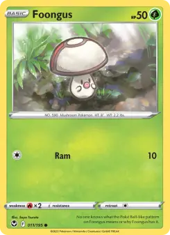 Pokémon-Karte Foongus 011/195