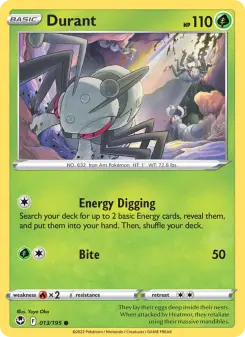 Pokémon-Karte Durant 013/195