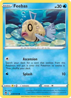 Pokémon-Karte Feebas 039/195