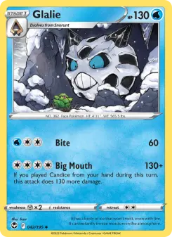 Pokémon-Karte Glalie 042/195