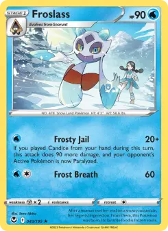Pokémon-Karte Froslass 043/195