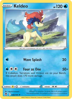 Pokémon-Karte Keldeo 046/195